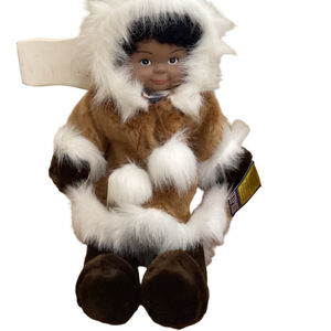 605. NWT GENUINE KIPMIK ALASKA DOLL